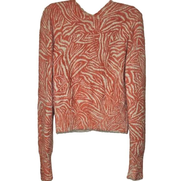 New Free People She's All That Cardi $128 SMALL Pink Fitted Classic Cardigan - Picture 2 of 9